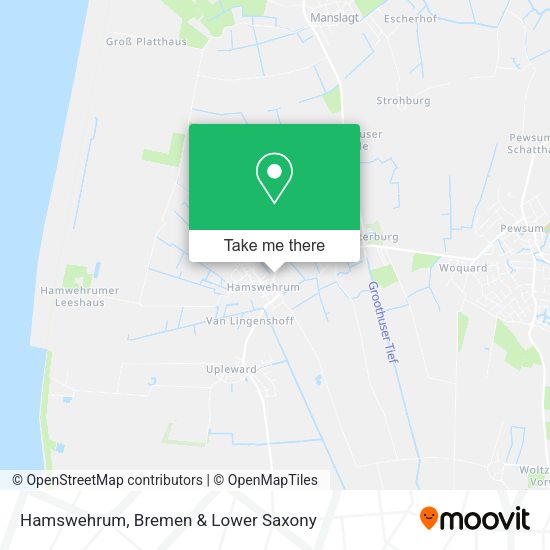 Hamswehrum map