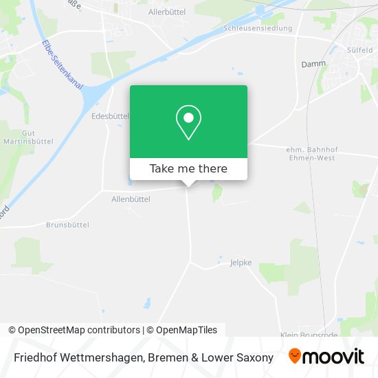 Friedhof Wettmershagen map