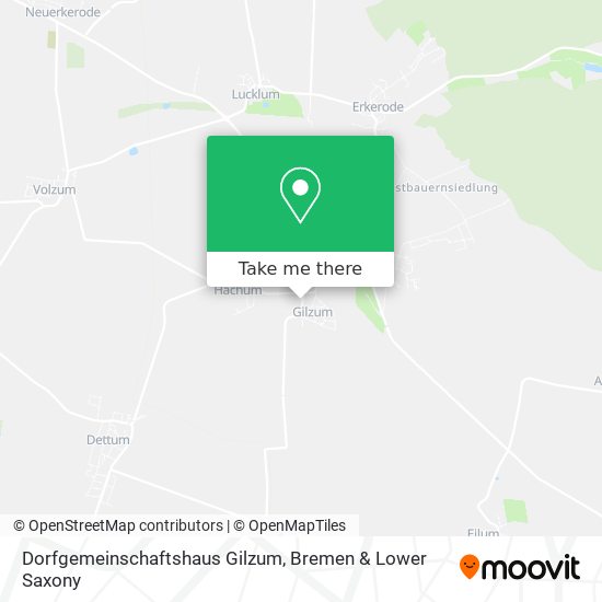 Dorfgemeinschaftshaus Gilzum map