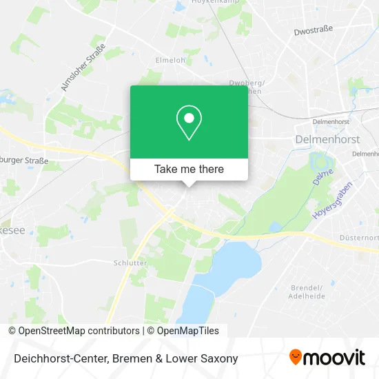 Deichhorst-Center map