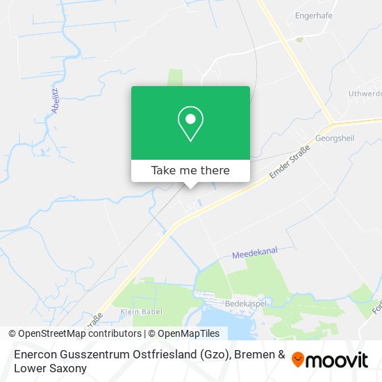 Enercon Gusszentrum Ostfriesland (Gzo) map