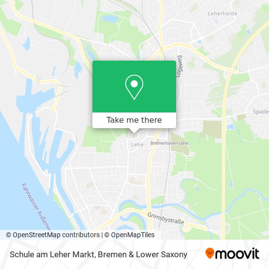 Schule am Leher Markt map