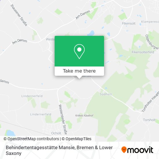 Behindertentagesstätte Mansie map