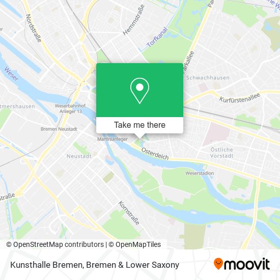 Kunsthalle Bremen map