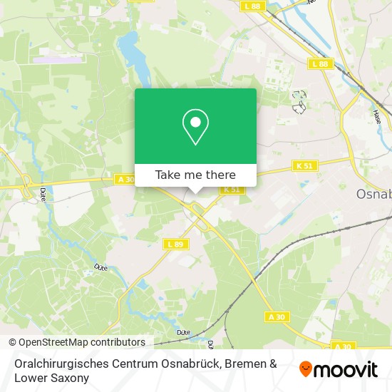 Oralchirurgisches Centrum Osnabrück map