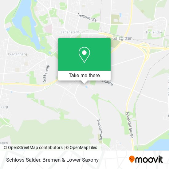 Schloss Salder map