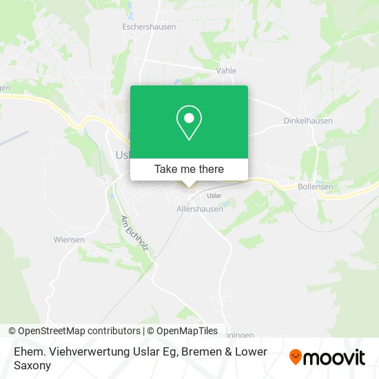Ehem. Viehverwertung Uslar Eg map
