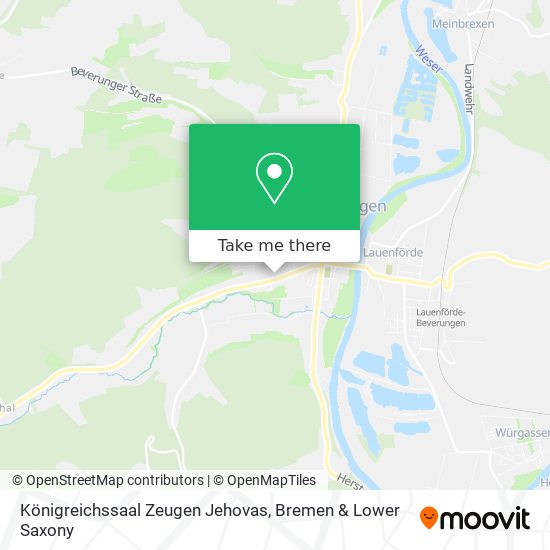 Königreichssaal Zeugen Jehovas map