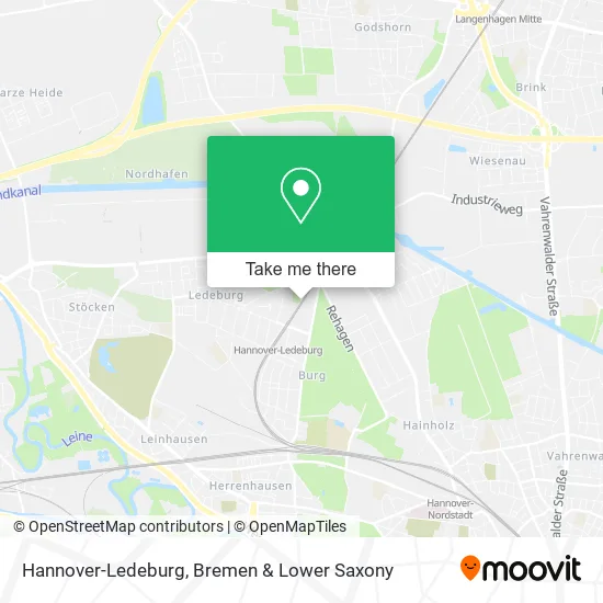 Карта Hannover-Ledeburg