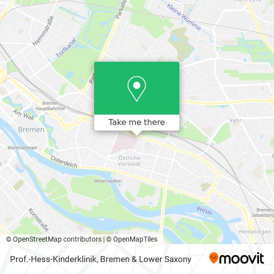 Prof.-Hess-Kinderklinik map