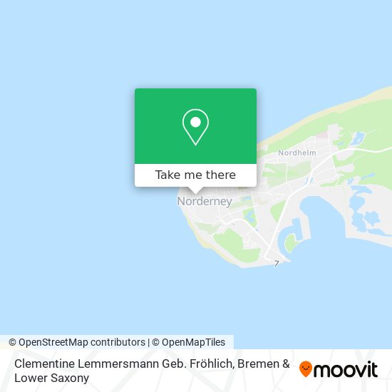 Clementine Lemmersmann Geb. Fröhlich map