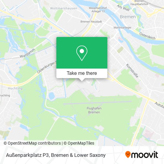 Außenparkplatz P3 map