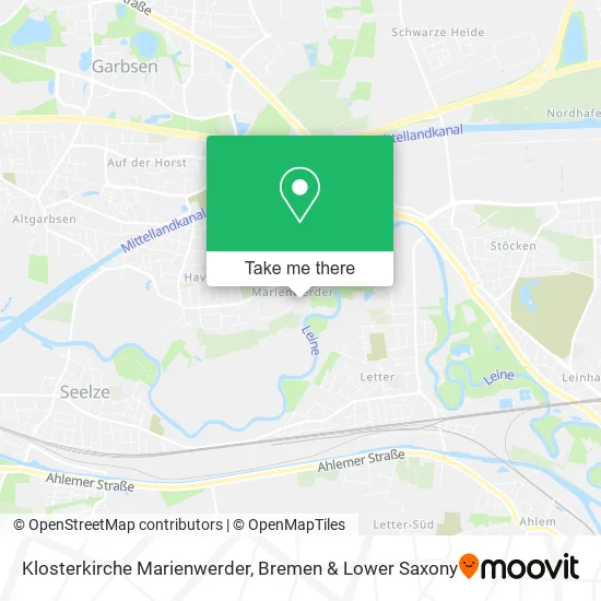 Карта Klosterkirche Marienwerder
