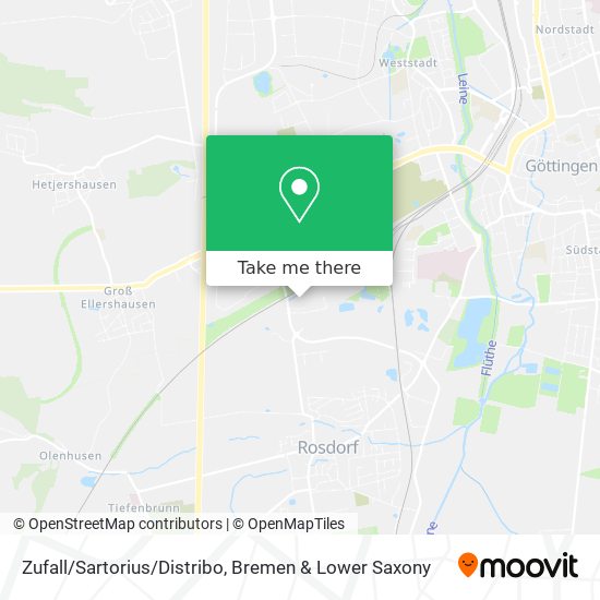Zufall/Sartorius/Distribo map
