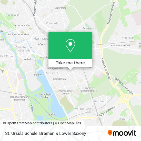 St. Ursula Schule map