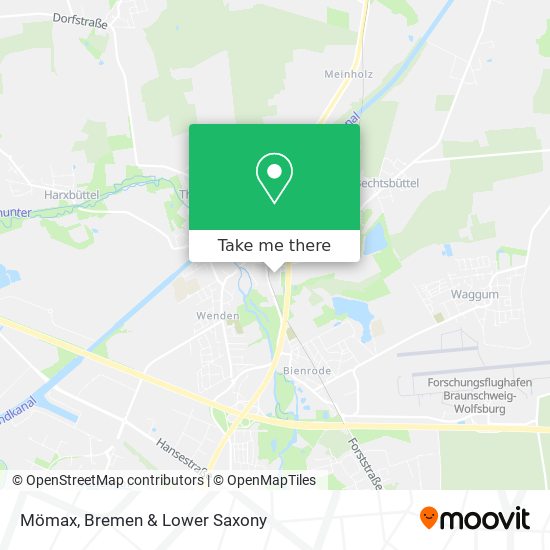 Mömax map