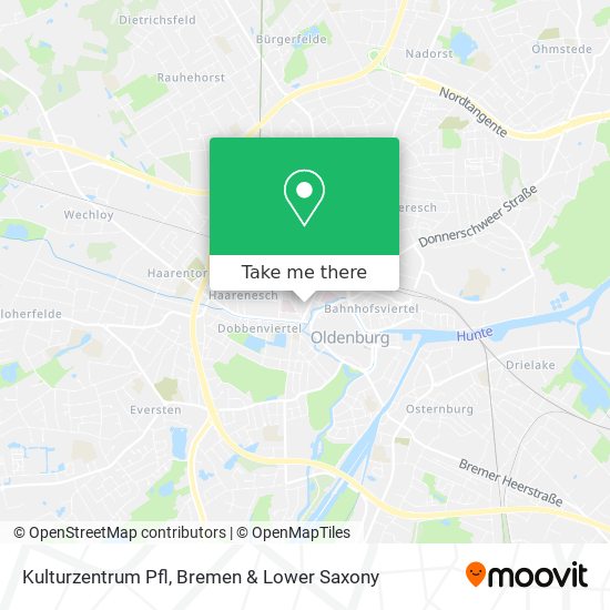 Kulturzentrum Pfl map