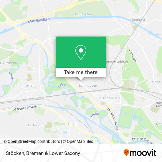 Stöcken map