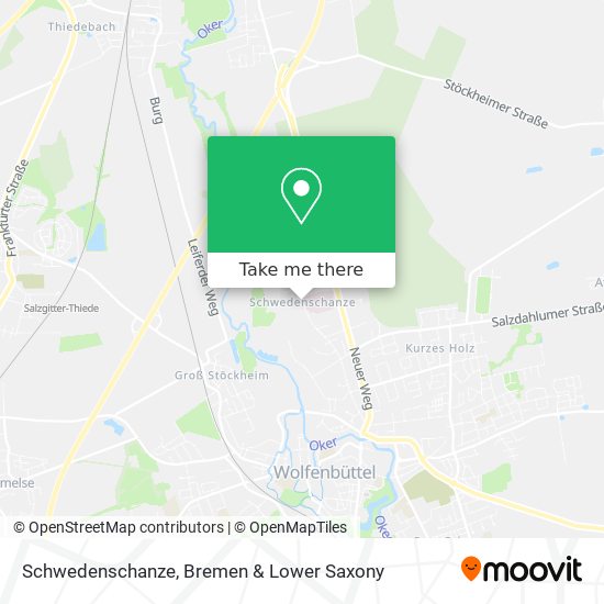 Schwedenschanze map