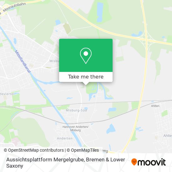 Aussichtsplattform Mergelgrube map