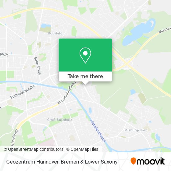 Geozentrum Hannover map