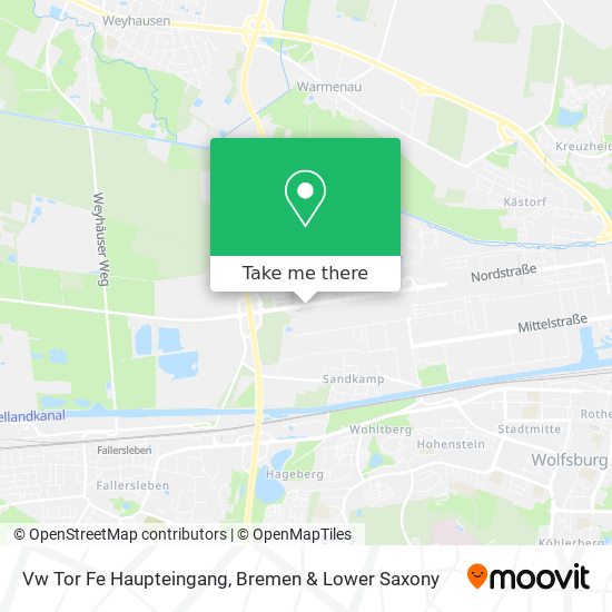 Vw Tor Fe Haupteingang map