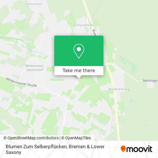 Blumen Zum Selberpflücken map