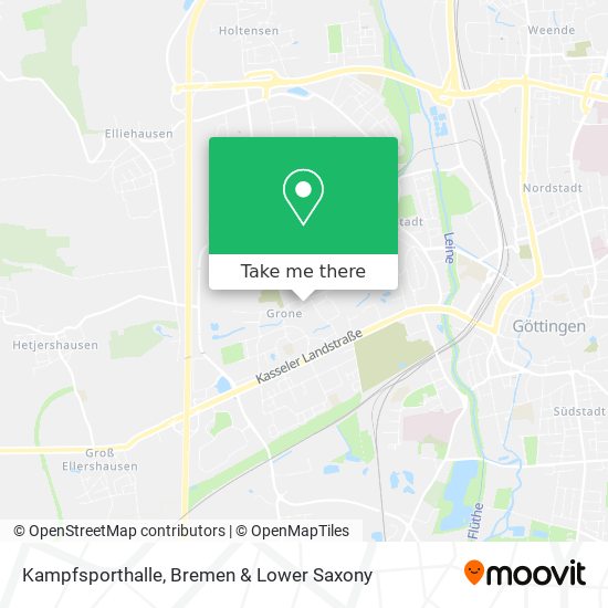 Kampfsporthalle map