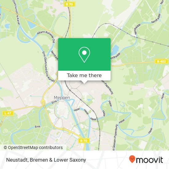 Neustadt map