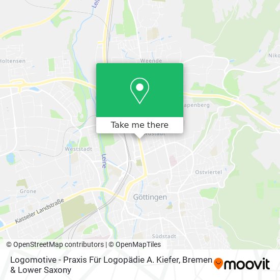 Logomotive - Praxis Für Logopädie A. Kiefer map