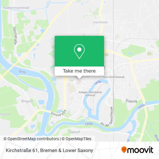 Kirchstraße 61 map