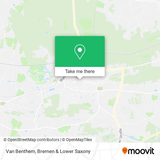 Van Benthem map