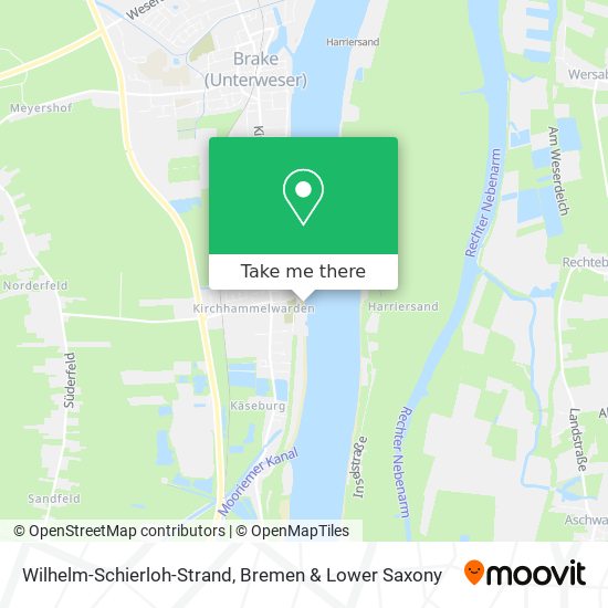 Wilhelm-Schierloh-Strand map
