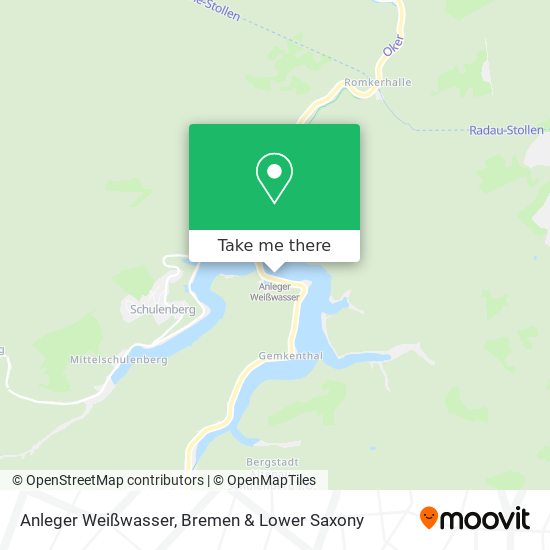 Anleger Weißwasser map