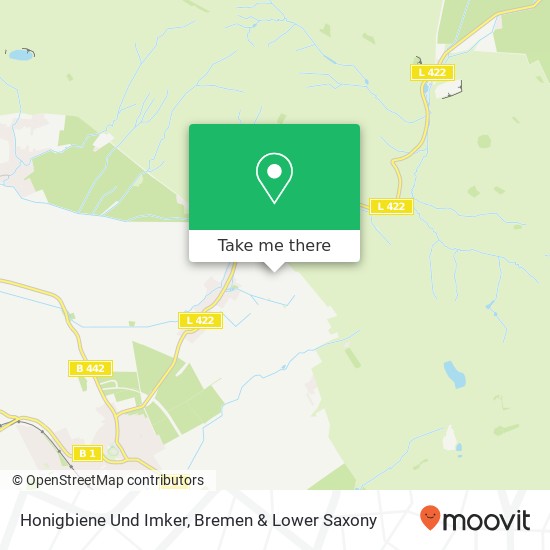 Honigbiene Und Imker map