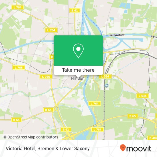 Victoria Hotel map