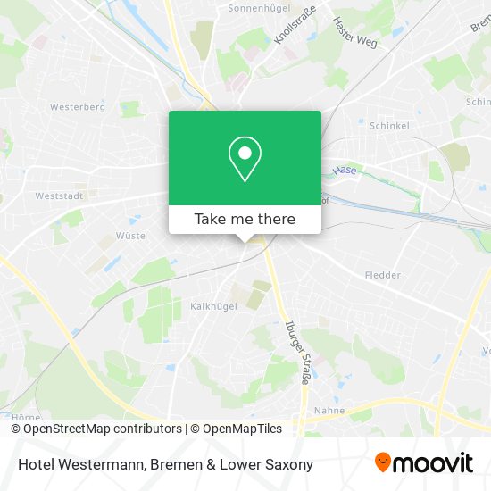 Hotel Westermann map
