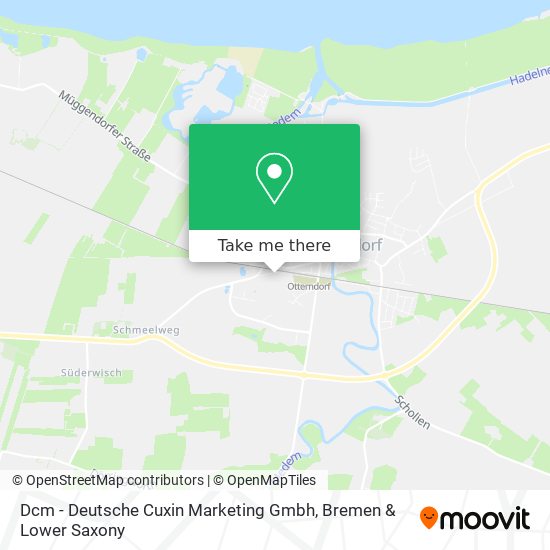 Dcm - Deutsche Cuxin Marketing Gmbh map