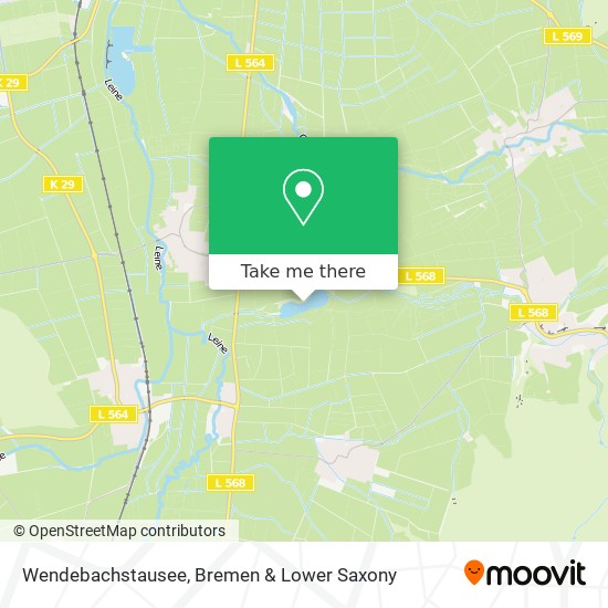 Wendebachstausee map