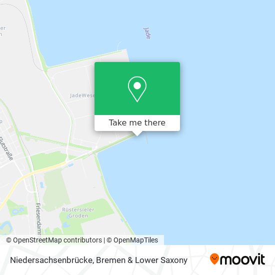 Niedersachsenbrücke map