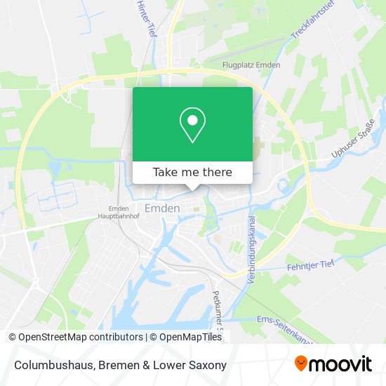 Columbushaus map