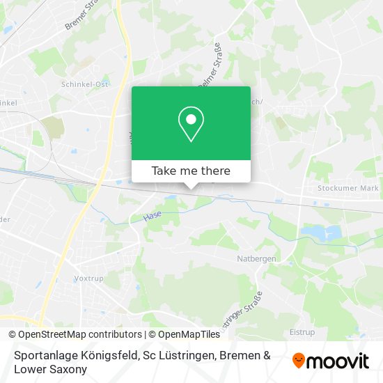 Sportanlage Königsfeld, Sc Lüstringen map