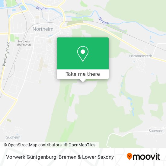 Vorwerk Güntgenburg map