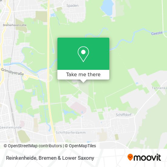 Reinkenheide map