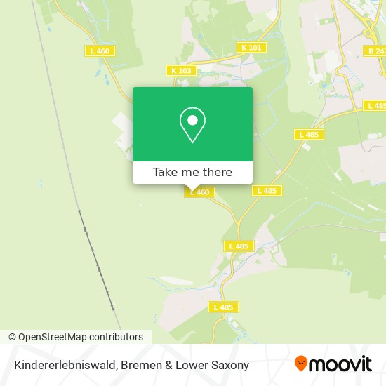 Kindererlebniswald map