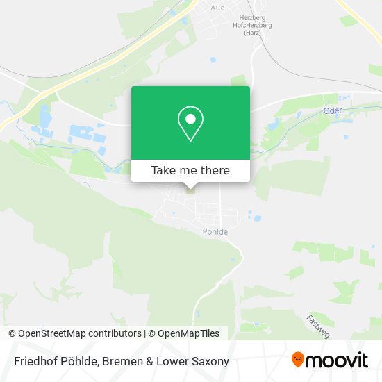 Friedhof Pöhlde map