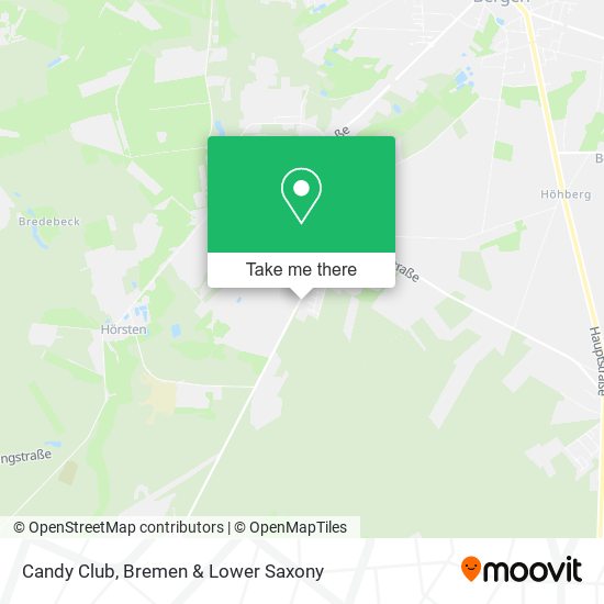 Candy Club map