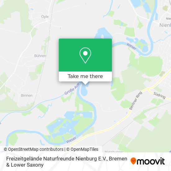Freizeitgelände Naturfreunde Nienburg E.V. map