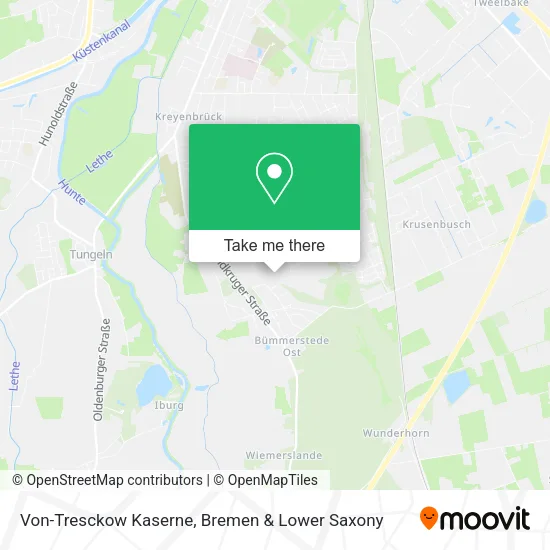 Von-Tresckow Kaserne map