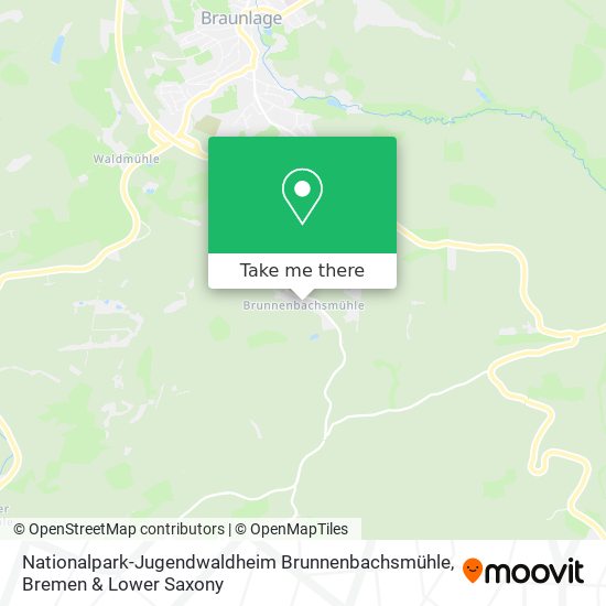 Nationalpark-Jugendwaldheim Brunnenbachsmühle map